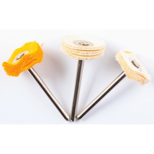 Набор насадок полировальных REDVERG 3шт (830391)