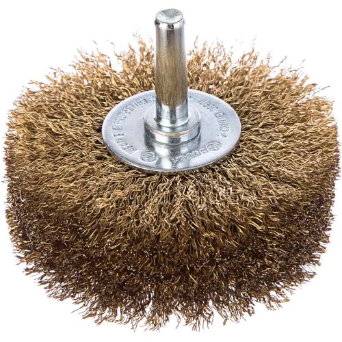 Щетка кольцевая витая латунная Bosch 6 мм 0.2х80 мм(130)