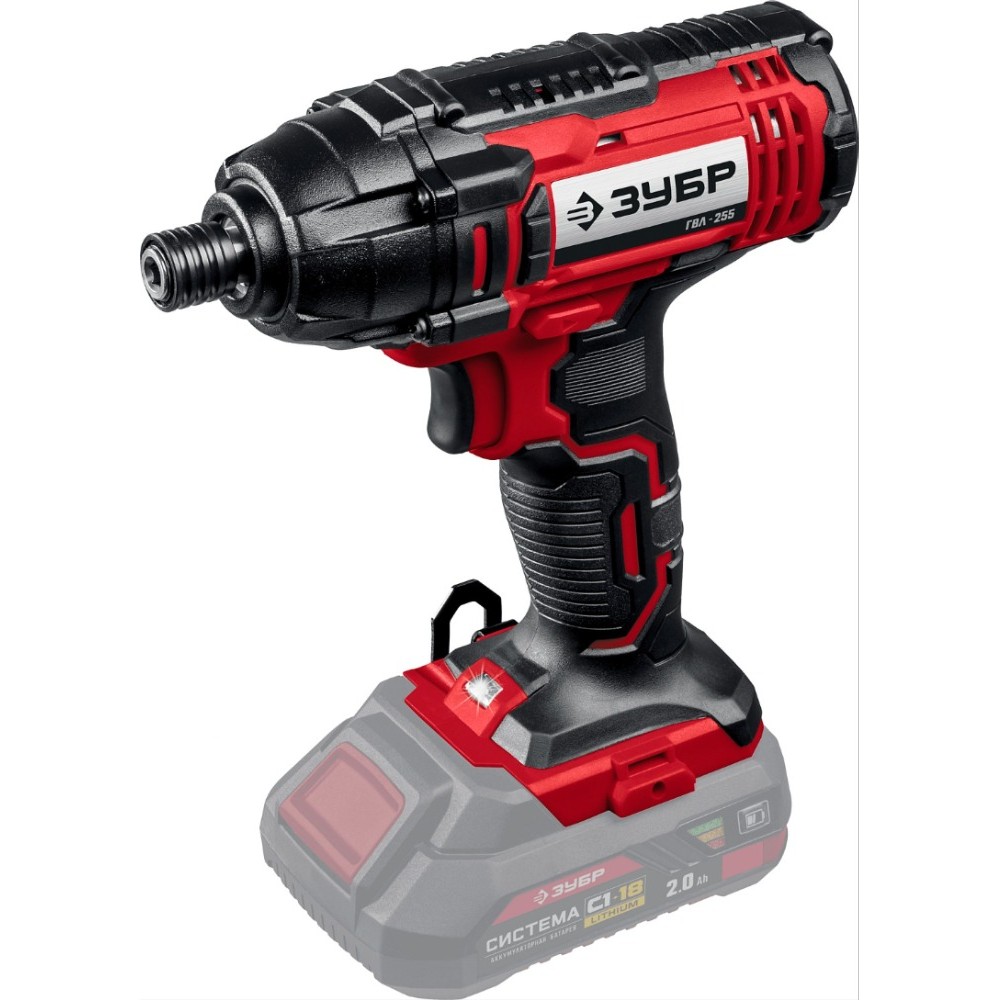 Аккумуляторный винтоверт ЗУБР ГВЛ-255 ударный (без акк, без з/у)