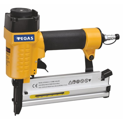 Универсальный гвоздескобозабивной пистолет пистолет Pegas pneumatic SF5040