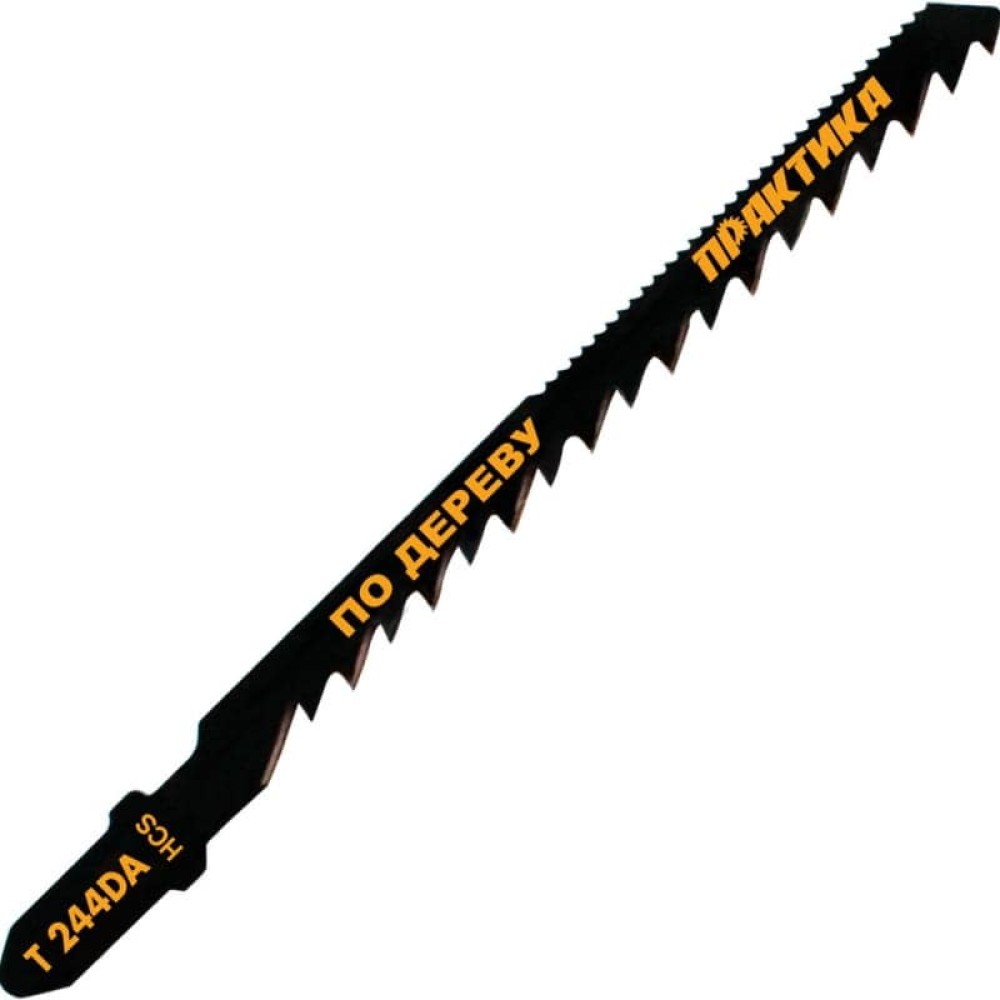 Пилка для лобзика по дереву Практика T244DA 100мм 2шт (776-973)