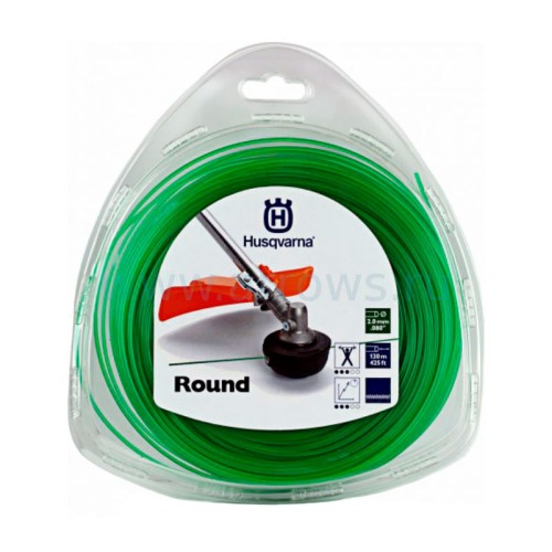 Леска для триммера Husqvarna 2мм круглая 130м (5784373-01)