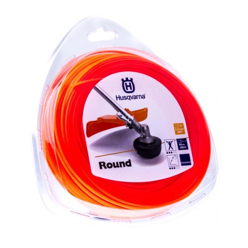 Леска для триммера Husqvarna 2.4мм круглая 15м (5310092-17)