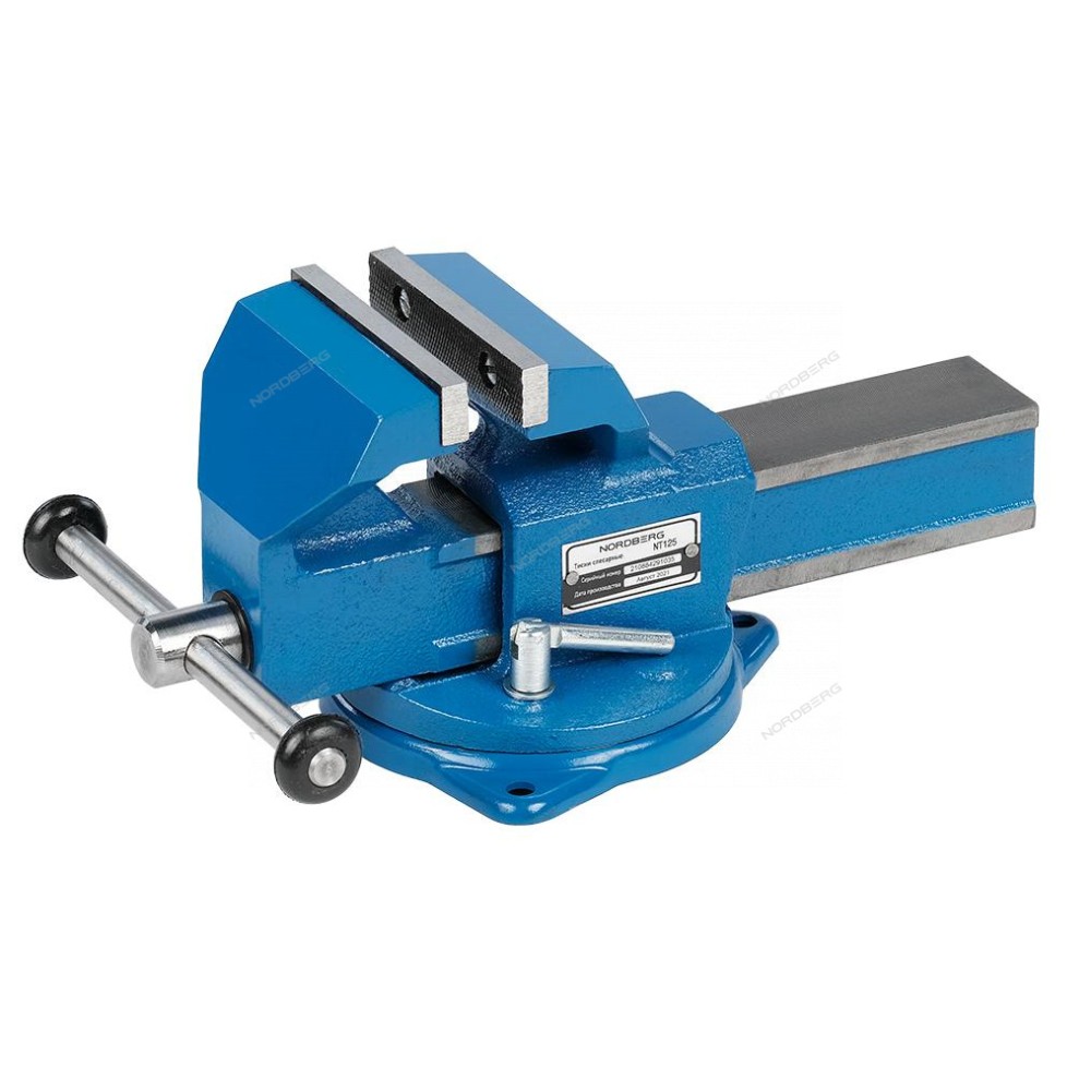 Тиски слесарные NORDBERG NT125
