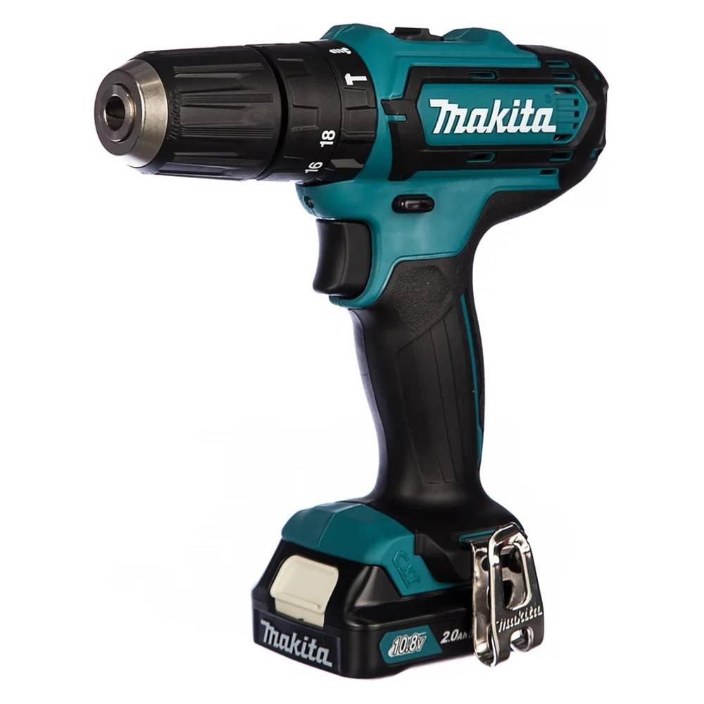 Аккумуляторная дрель-шуруповерт Makita HP331DWAE ударная
