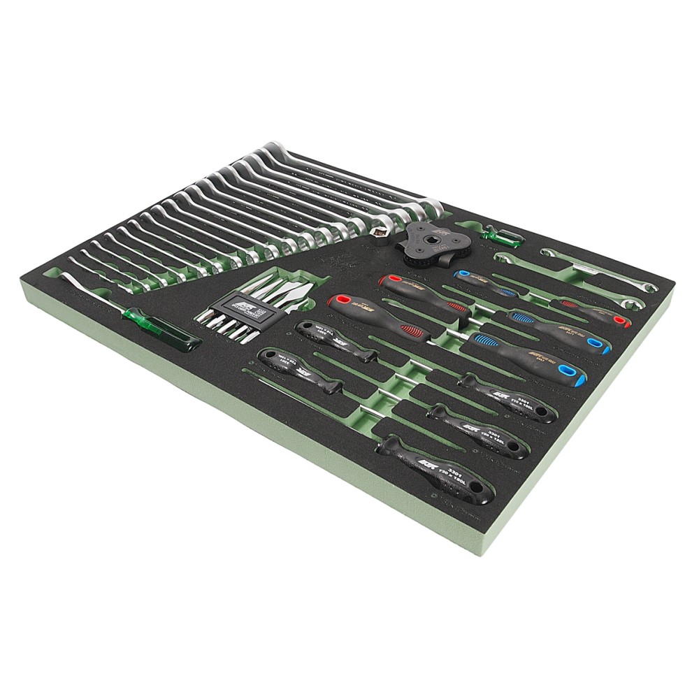 Набор инструментов 40 предметов слесарно-монтажный в ложементе JTC-US2040