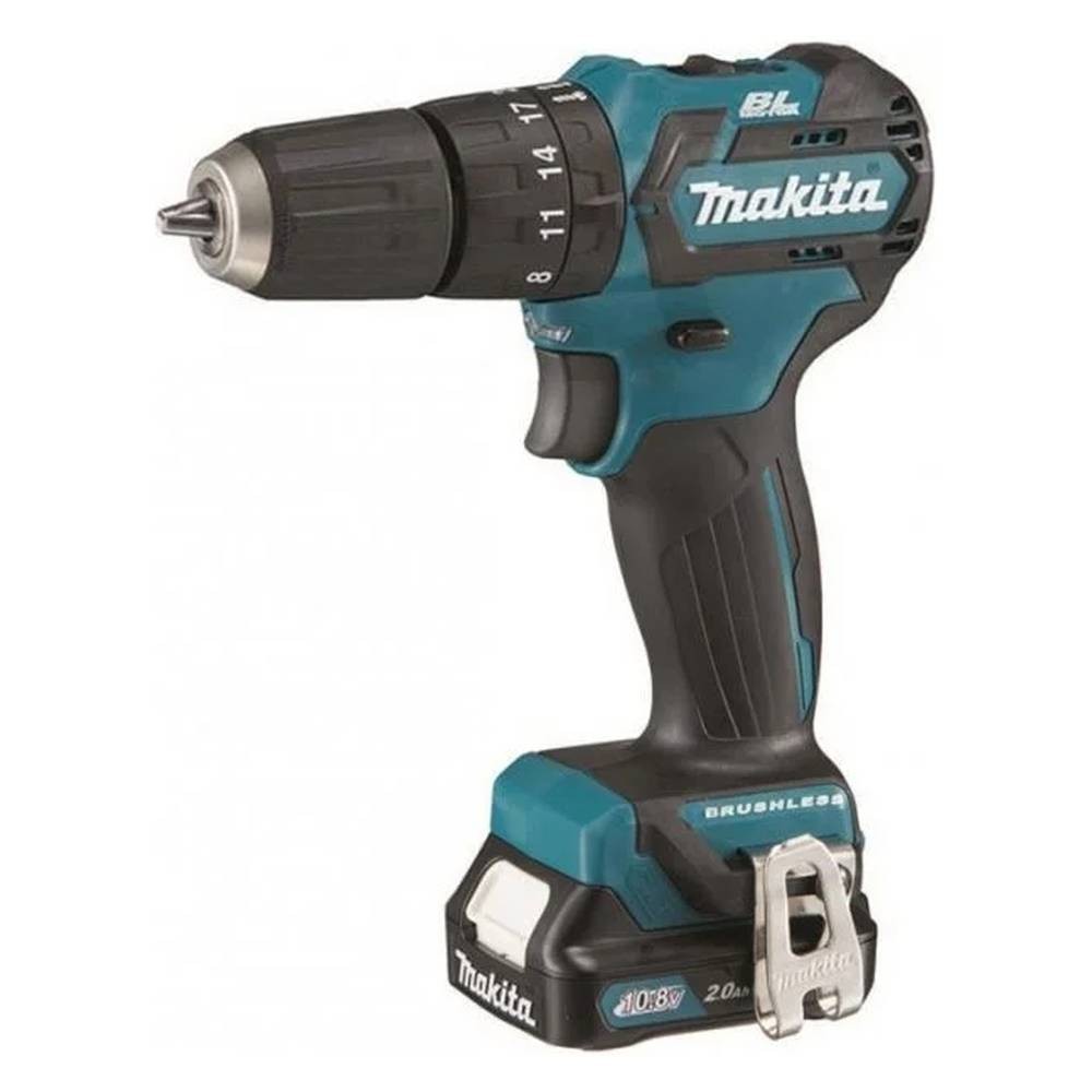 Аккумуляторная дрель-шуруповерт Makita HP332DWAX1 ударная
