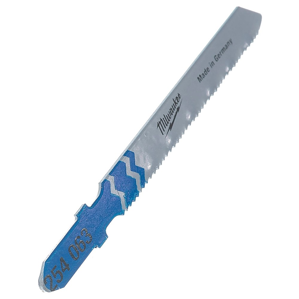 Пилка для лобзика по металлу Milwaukee T118A 55мм 5шт (063)