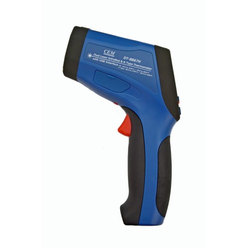 Профессиональный инфракрасный термометр СЕМ DT-8867H