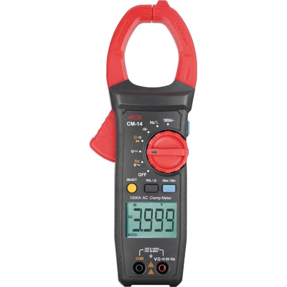 Клещи токоизмерительные RGK CM-14 с поверкой