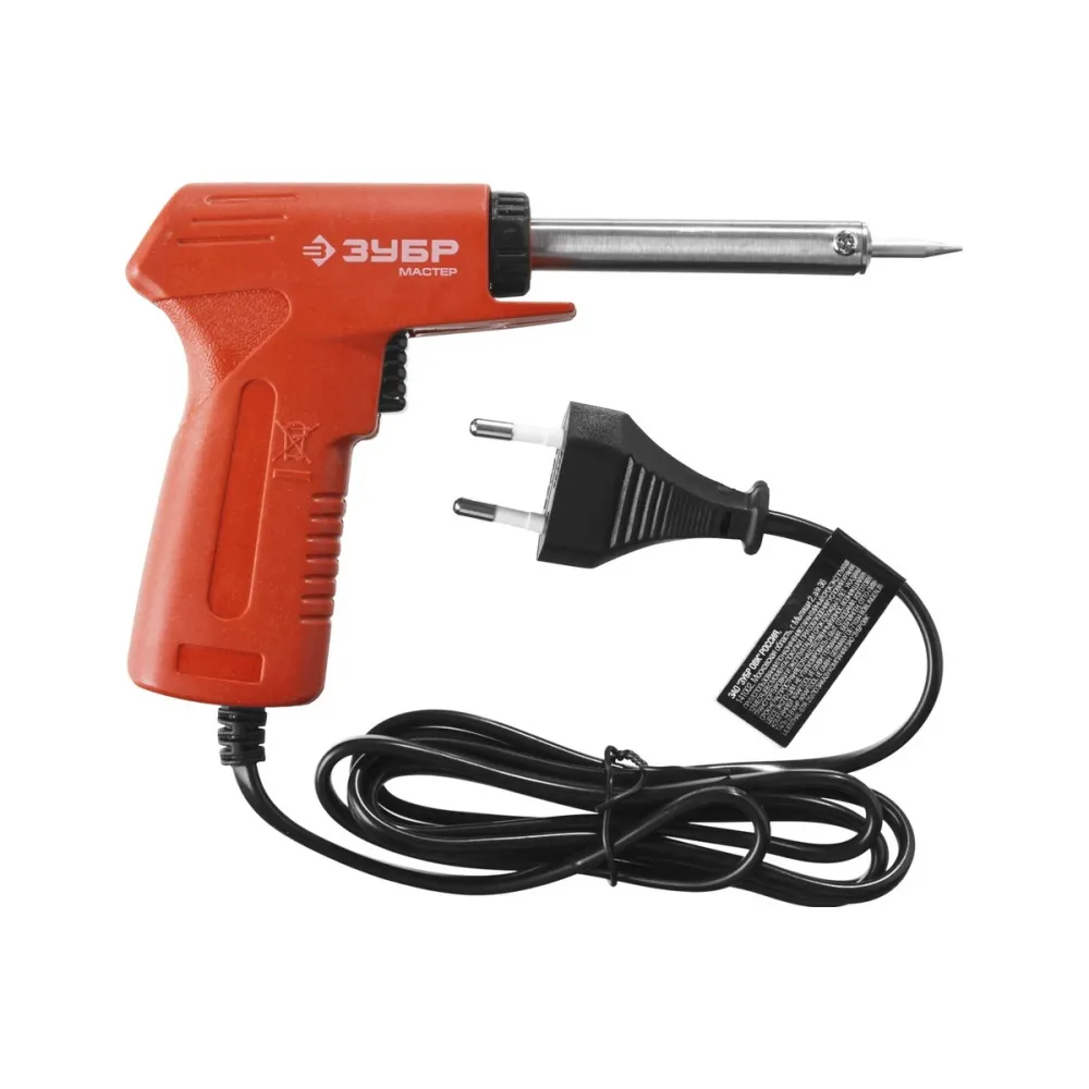 30 Вт + 70 Вт, конус, электропаяльник с пистолетной рукояткой (55404)