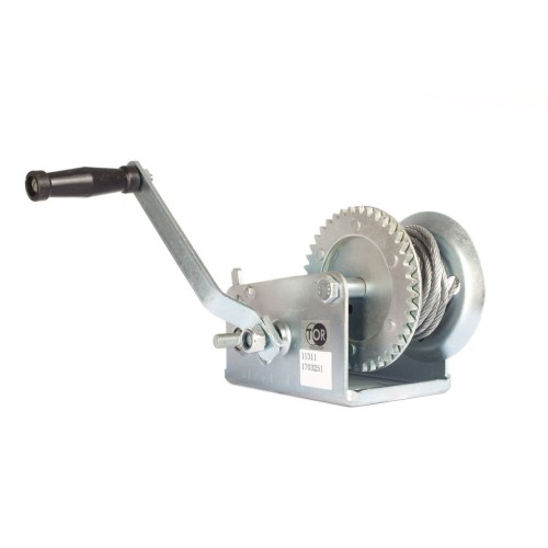 Лебедка ручная TOR ЛФ-2500 (FD) г/п 1,0 т, длина троса 10 м