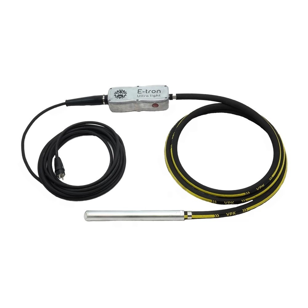 Глубинный вибратор с преобразователем VPK E-tron Ultra light 36