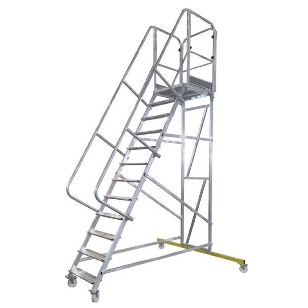 Вышка - стремянка разборная на колесах (150кг+150кг) MEGAL ВС2-3.5