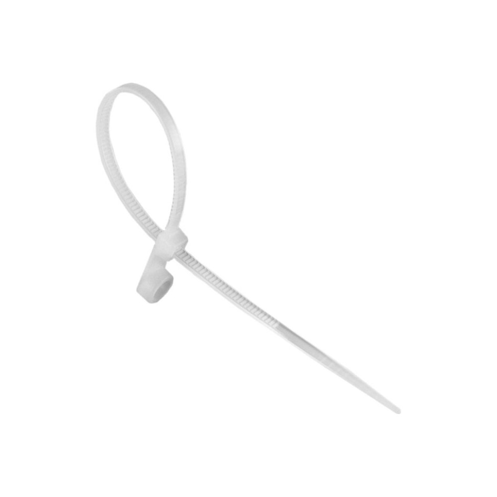 Хомут нейлоновый Вихрь под винт 4,8х200 Б (100 шт)