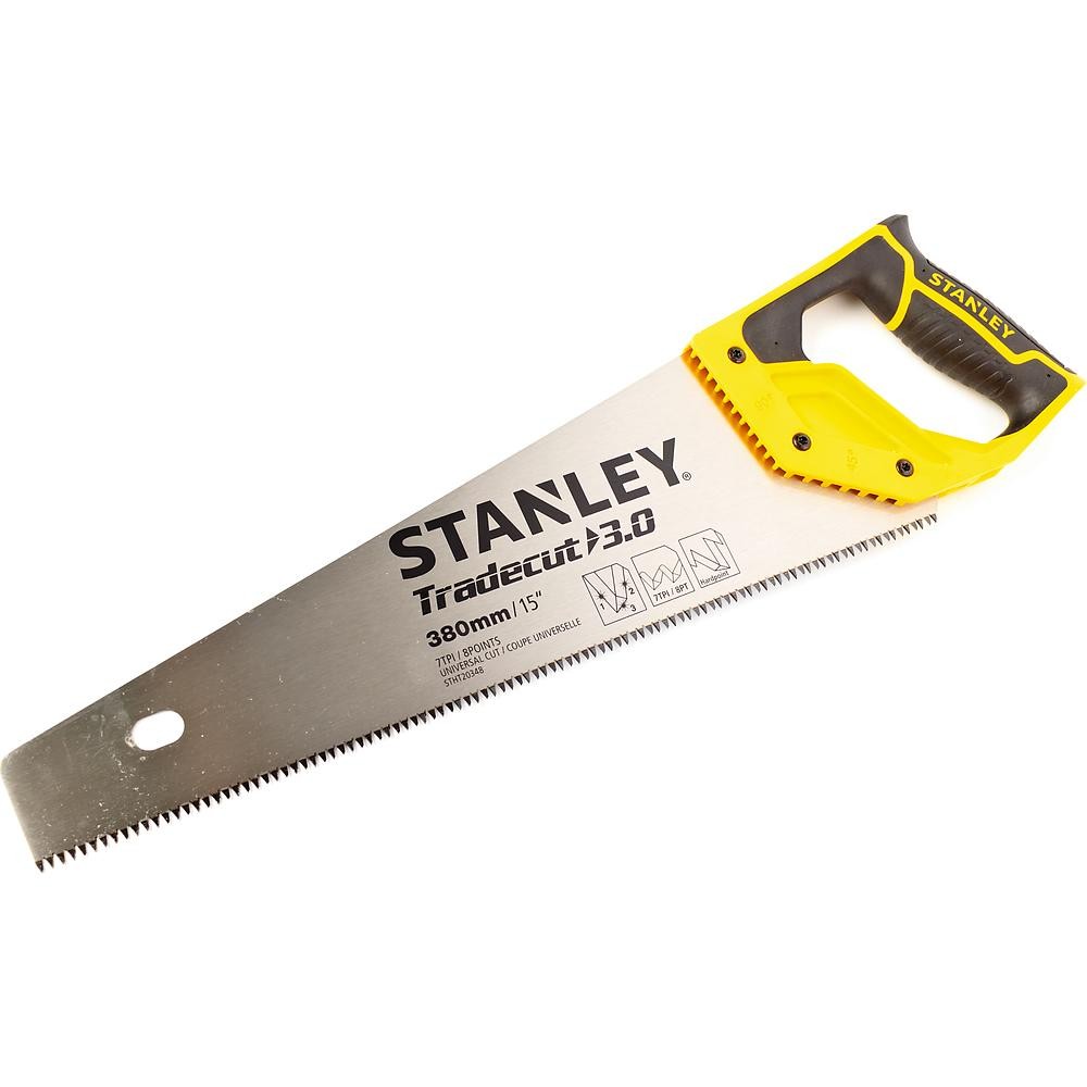 Ножовка по дереву STANLEY Tradecut TPI7 380мм STHT20348-1