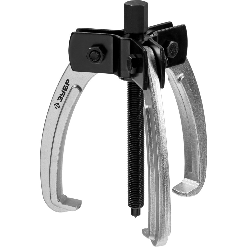 ЗУБР d 40 - 150 мм, шарнирный трехзахватный съемник с серповидными захватами, Профессионал (43323-110)