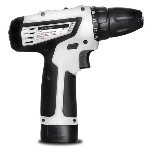 Аккумуляторная дрель-шуруповерт ИНТЕРСКОЛ ДА-10/10,8М3 336.0.2.00