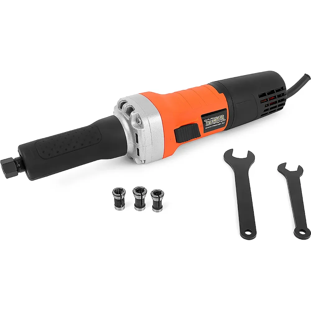 Машина прямая шлифовальная MESSER M3338 750Вт, 10000-30000 об/мин, цанга: 6мм, 8мм