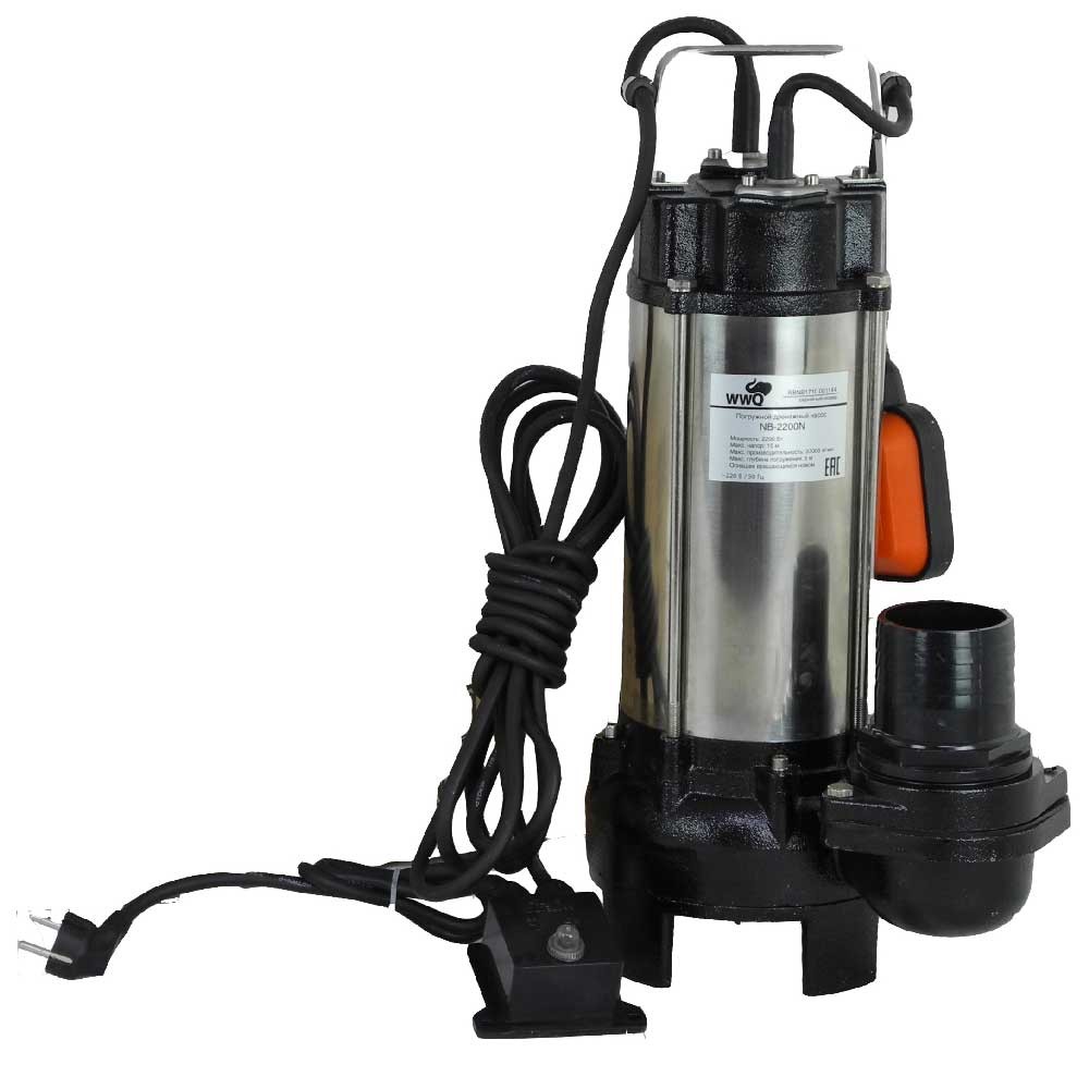Насос дренажный WWQ NB-2200N