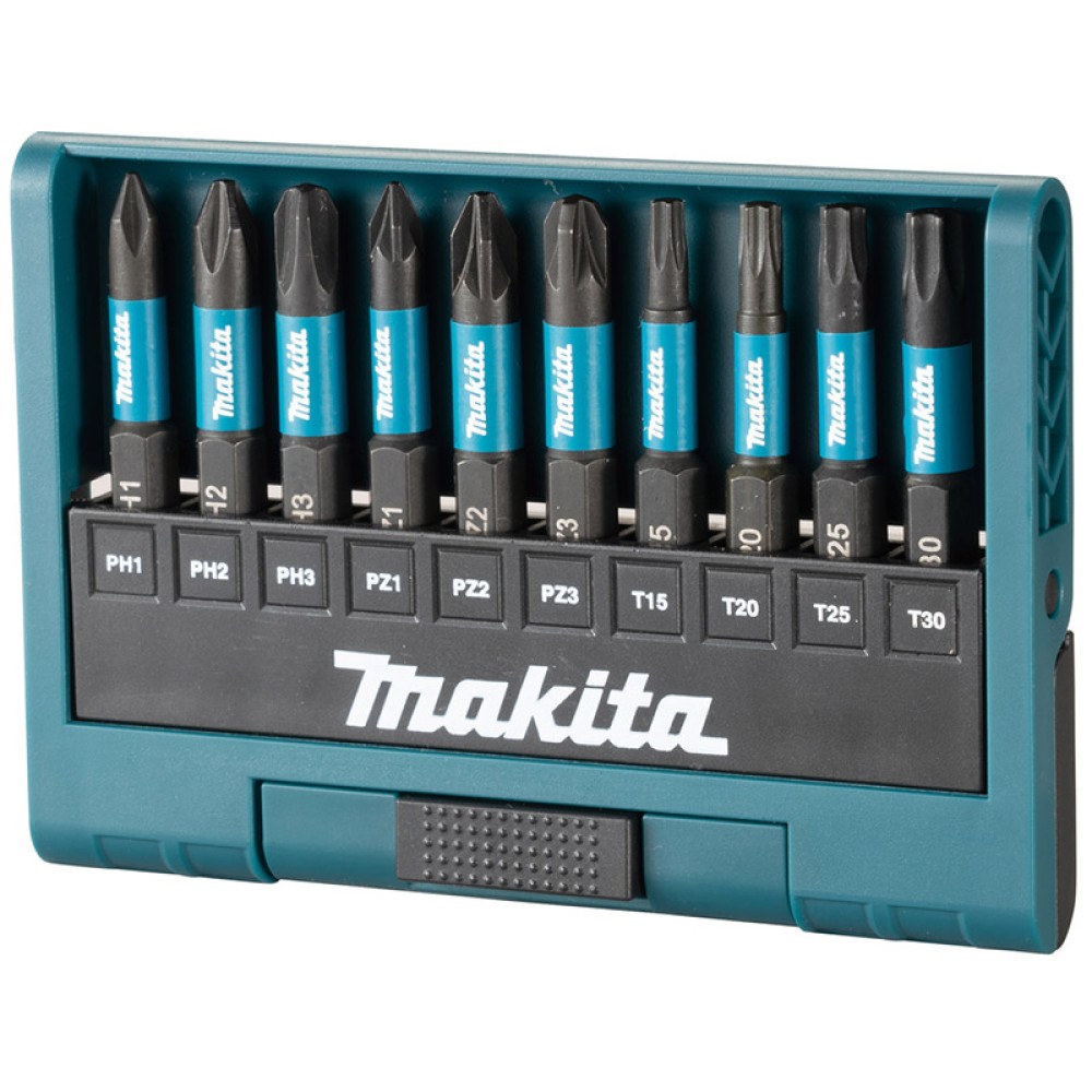 Набор бит Makita Impact Black 10шт (E-12011)