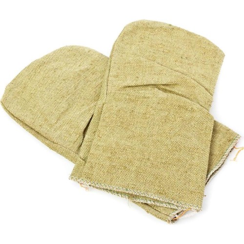 Рукавицы брезентовые с огнеупорной пропиткой