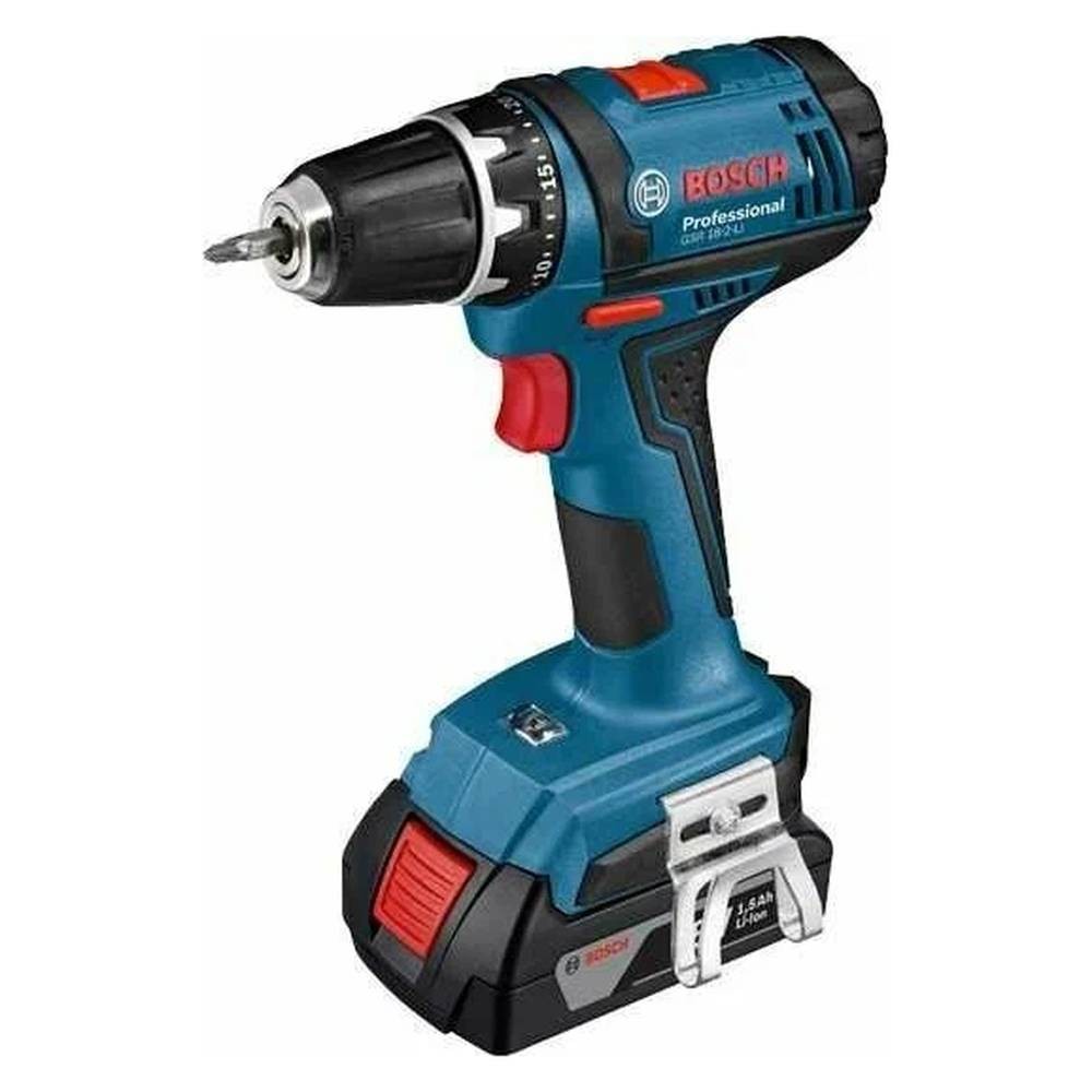 Аккумуляторная дрель-шуруповерт Bosch GSR 18-2-LI (ящик Toolbox)