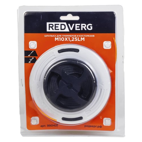 Шпулька для триммеров REDVERG М10х1,25LM полуавтомат (990425)