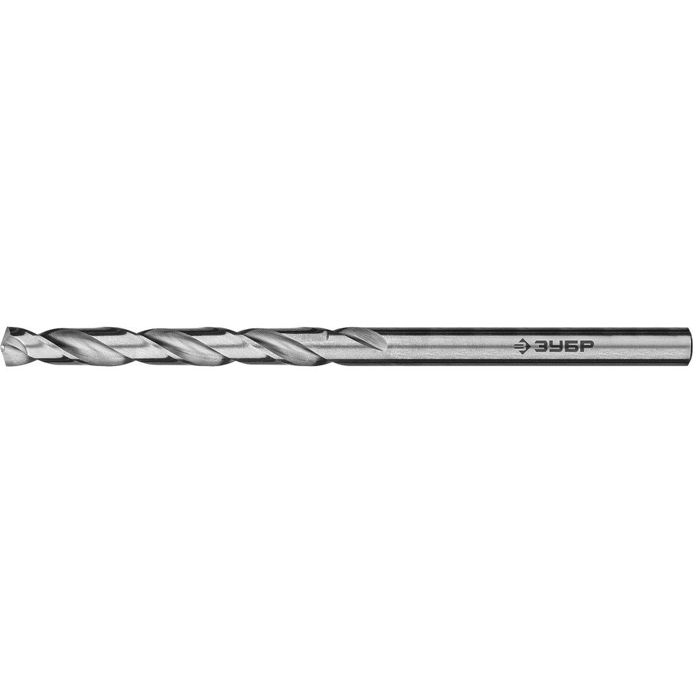 ЗУБР ПРОФ-А, 3.9 х 75 мм, сталь Р6М5, класс А, сверло по металлу, Профессионал (29625-3.9)