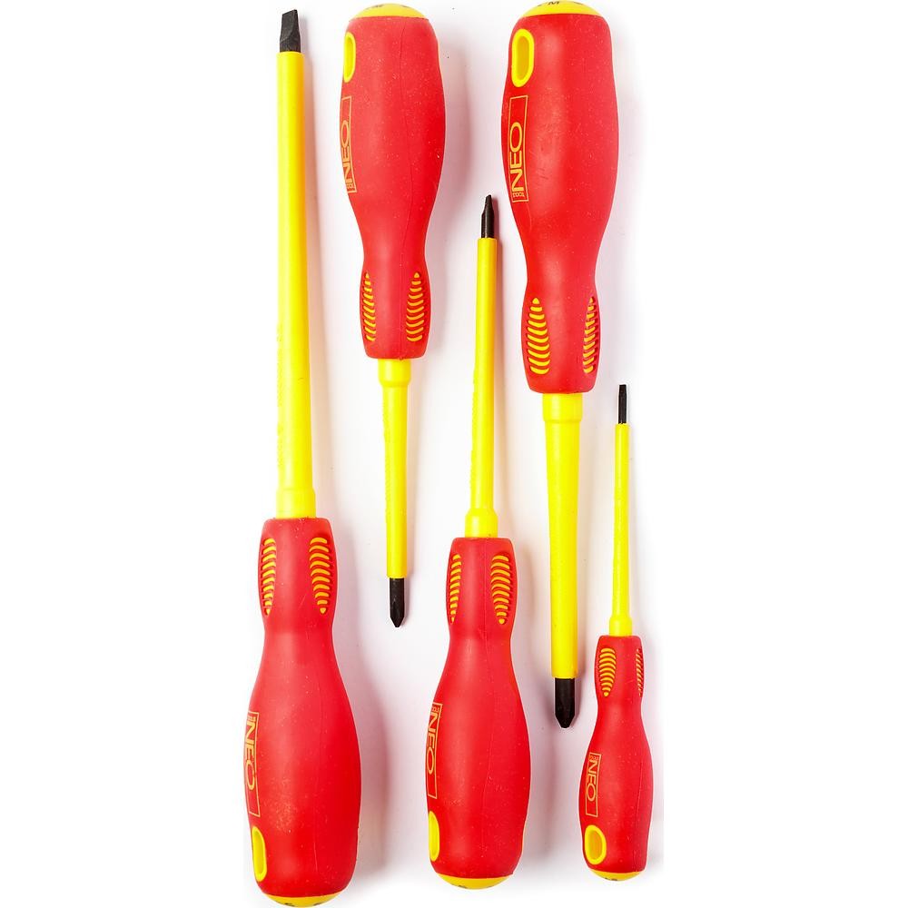 Набор отверток диэлектрических Topex Neo-682 5шт 04-220