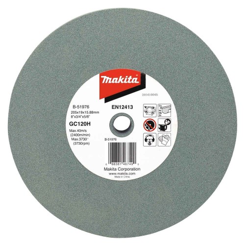 Круг шлифовальный Makita для электрических точил 205x19x15,88мм P120 ( B-51976)