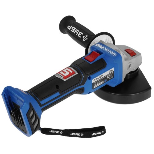 Машина шлифовальная угловая аккумуляторная ЗУБР AB-125 (без акк, без з/у)