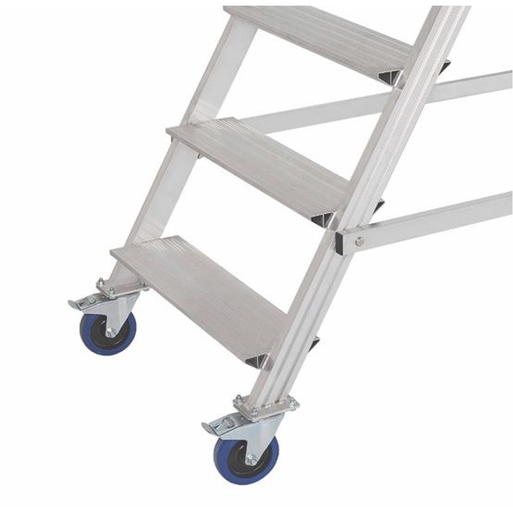 Вышка - стремянка разборная на колесах (150кг+150кг) MEGAL ВС2-1.5