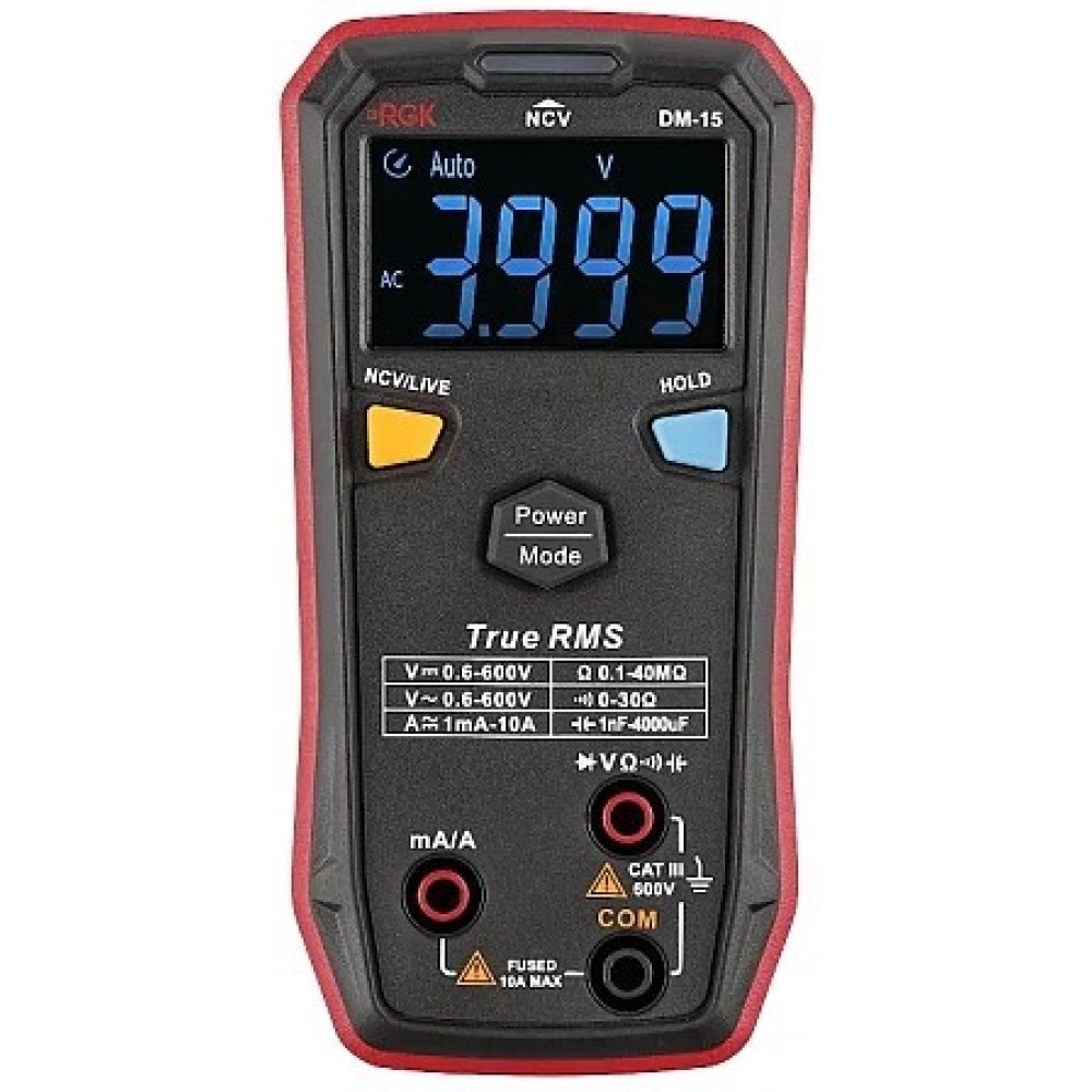 Мультиметр цифровой RGK DM-15