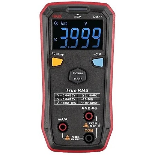 Мультиметр цифровой RGK DM-15