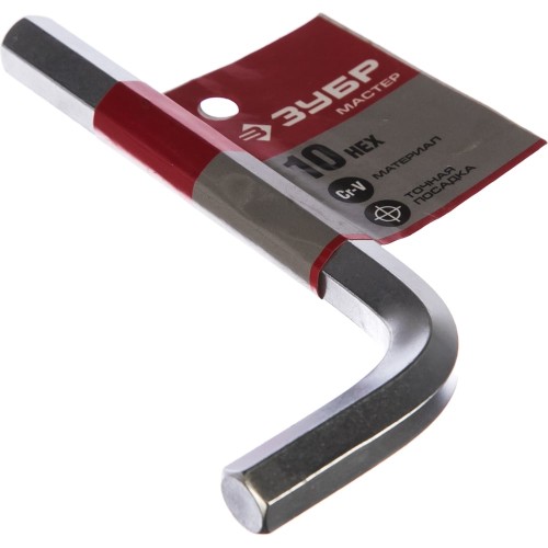 ЗУБР 10 мм, имбусовый ключ (27453-10)