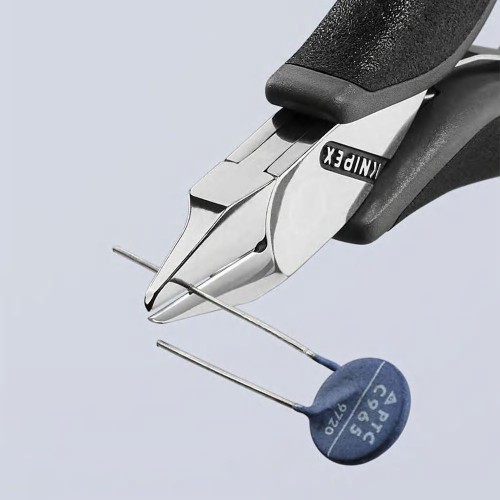 Бокорезы для электроники ESD, острая маленькая головка, 115 мм, 2-комп антистатические ручки