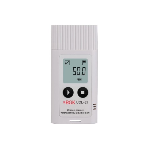 Логгер данных температуры и влажности RGK UDL-21 с поверкой, -30