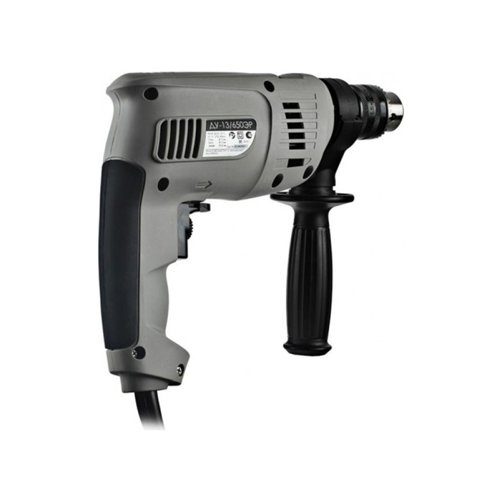 Сетевая дрель ИНТЕРСКОЛ ДУ-13/650 ЭР ударная