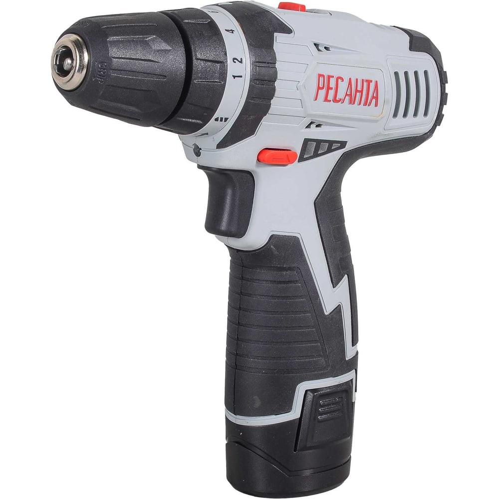 Дрель-шуруповерт аккумуляторная ДА-12-2Л Ресанта