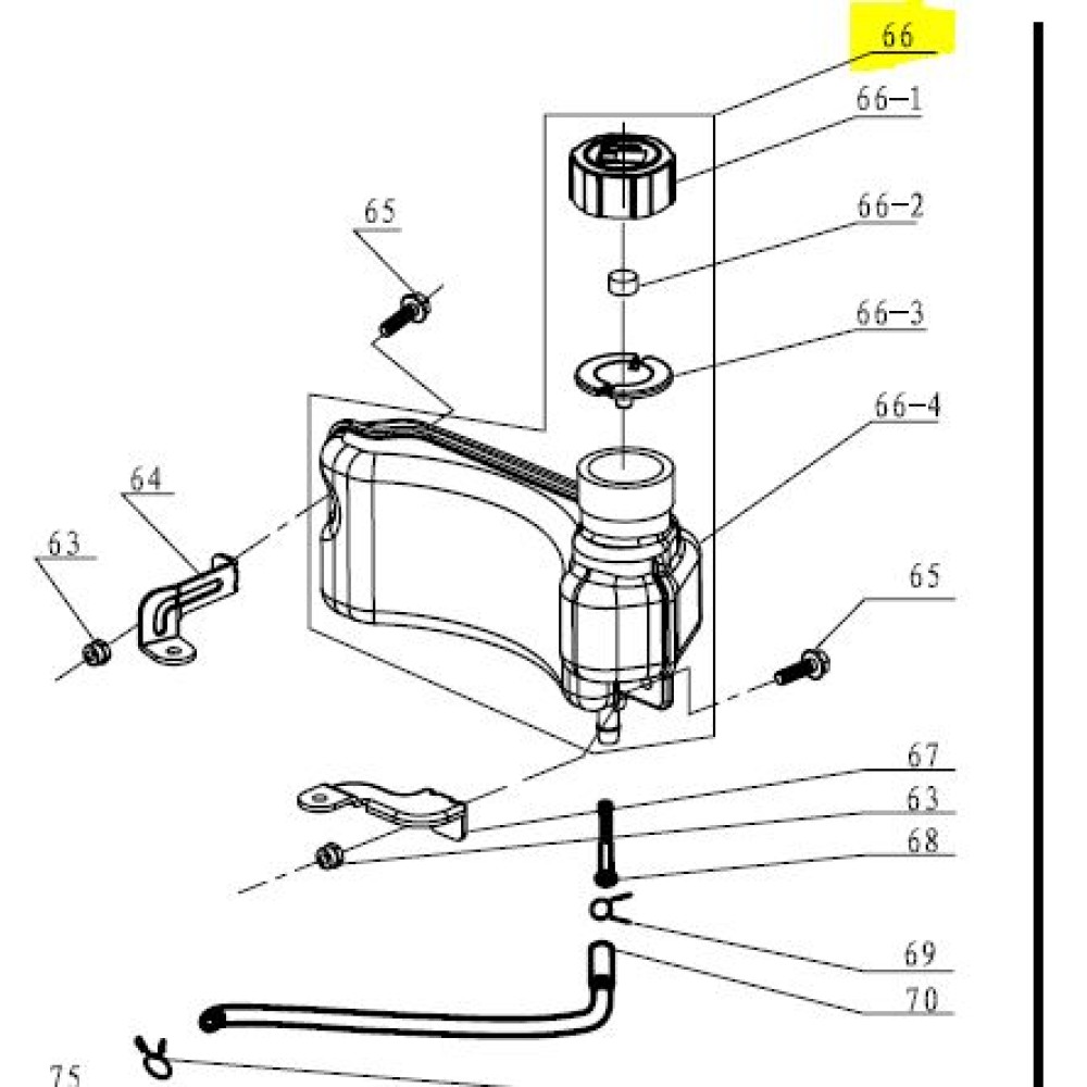 Бак топл. SF1P56F-66