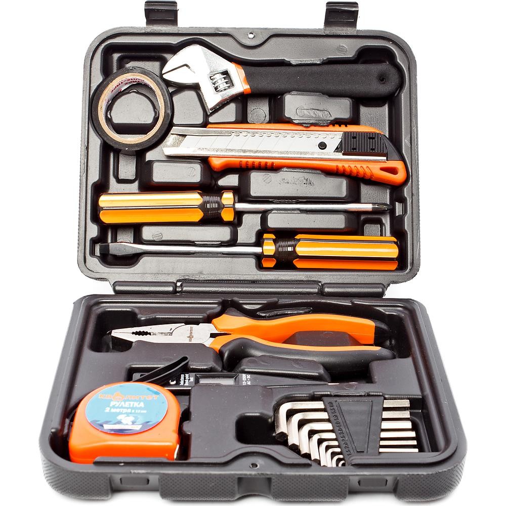 Набор домашнего мастера "Сделай сам" Квалитет 16 предметов (кейс)
