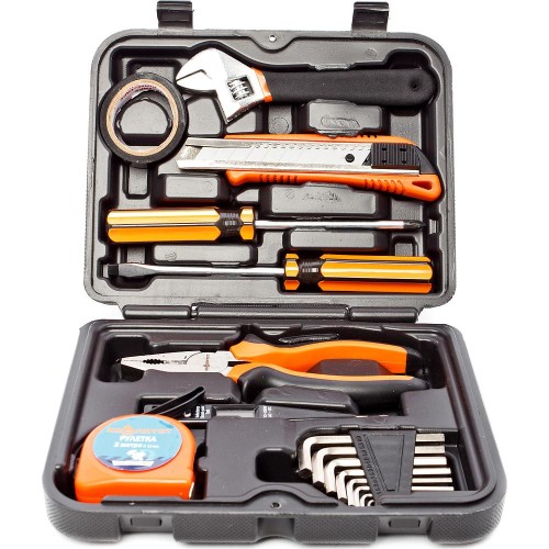 Набор домашнего мастера "Сделай сам" Квалитет 16 предметов (кейс)