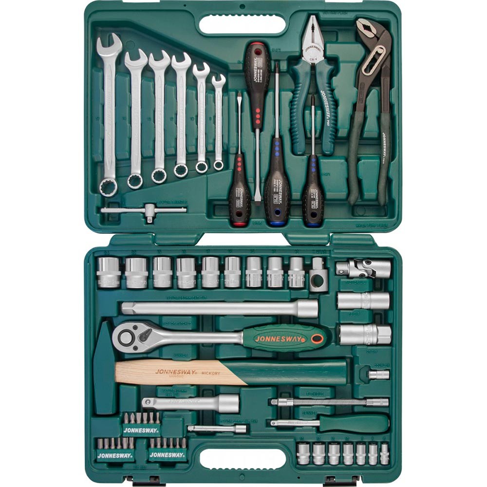 Набор инструмента Jonnesway 60 предметов (кейс)