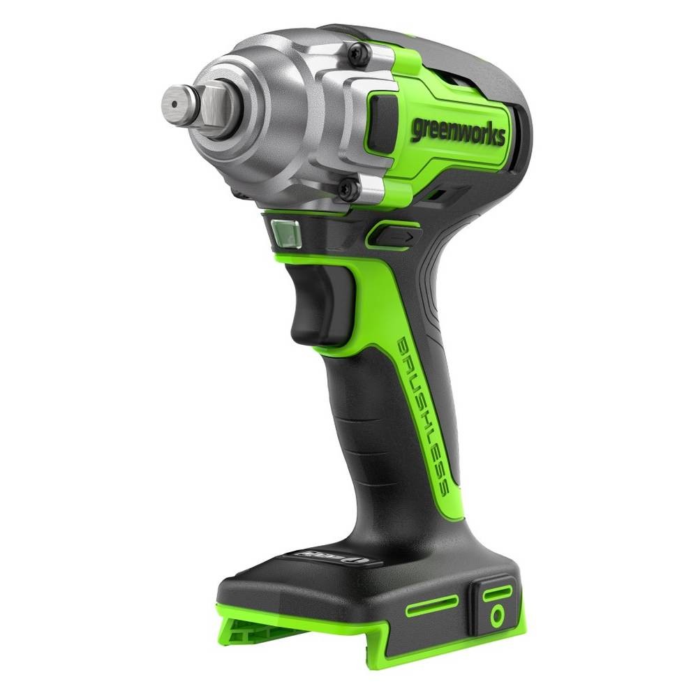 Аккумуляторный гайковерт Greenworks GD24IW ударный (без акк, без з/у)