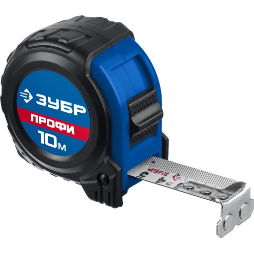 ЗУБР Нейлон, 10 м х 25 мм, рулетка, Профессионал (34056-10-25)