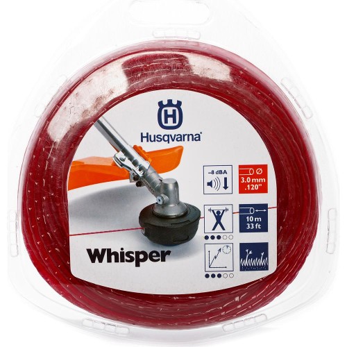 Леска для триммера Husqvarna 3мм круглая бесшумная 10м (5784367-01)