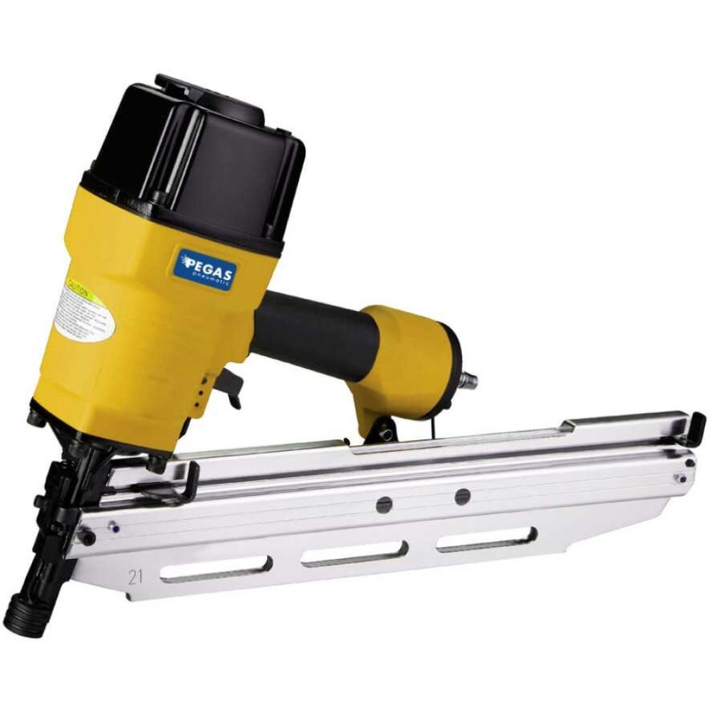 Гвоздезабивной пистолет Pegas pneumatic реечный RHF9021