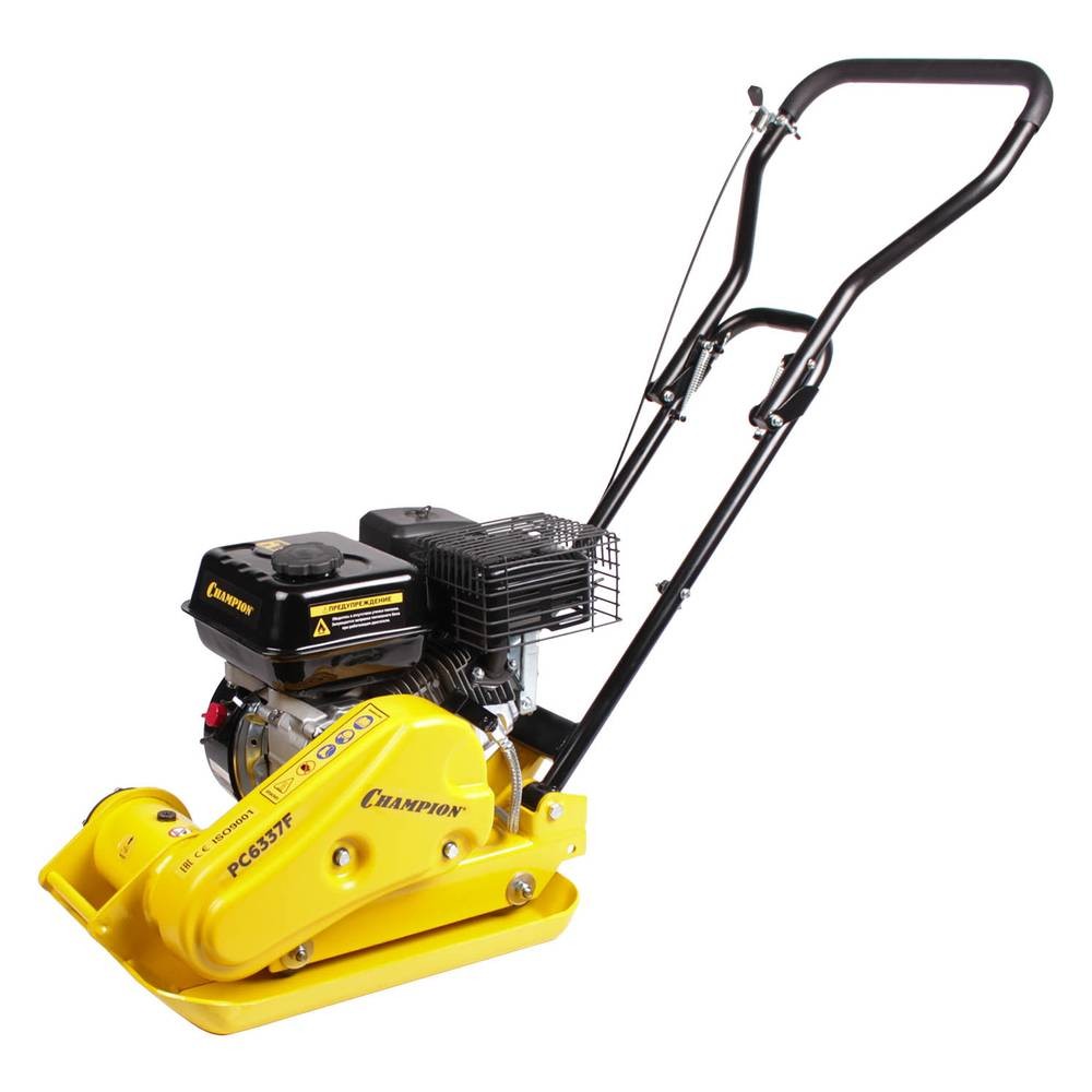Виброплита бензиновая CHAMPION PC6337F