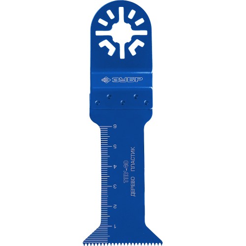 ЗУБР ТПУ-40 UniLock, 40 x 68 мм, OIS-хвост., насадка Т-образная пильная, Профессионал (15566-40)